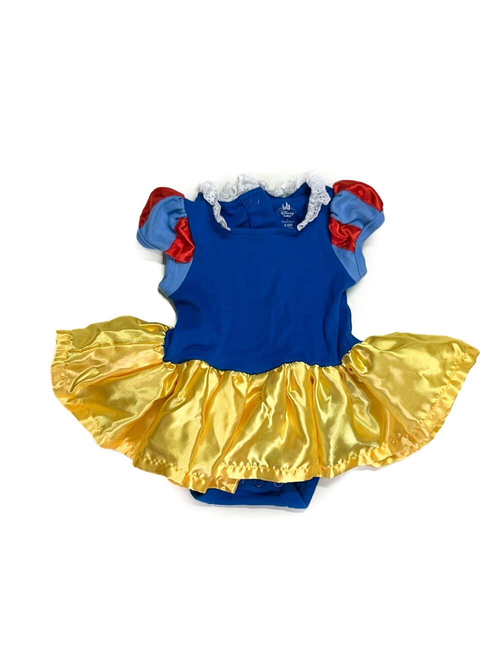 DISNEYS BABY SNOW WHITE ROMPER SIZE 3/6M
